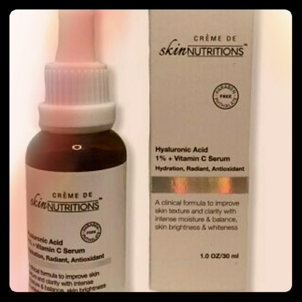 Skin Nutrition Hyaluronic Acid, Vitamin C Serum 